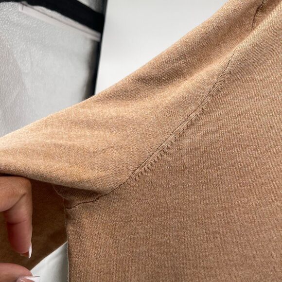 Polo Ralph Lauren Men’s Brown Pima Cotton V-Neck Sweater 4XB/4TG Big & Tall - Picture 7 of 14